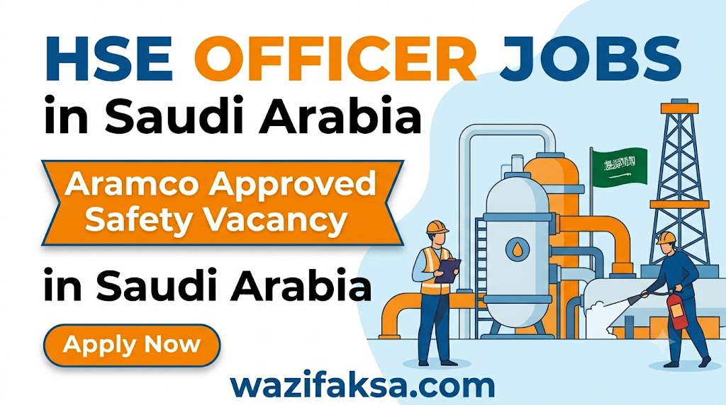 HSE Officer Jobs Saudi Arabia – Aramco Approved