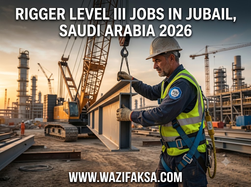 Rigger Level III Jobs in Jubail Saudi Arabia 2026